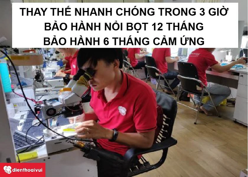 Dịch vụ thay k&iacute;nh cảm ứng Oppo F7 uy t&iacute;n, chất lượng tại Điện Thoại Vui