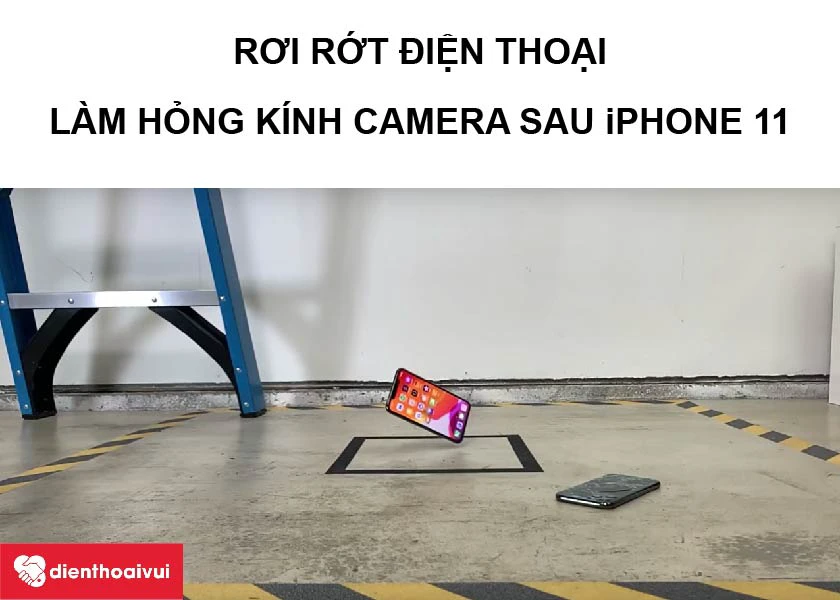 Do lỗi rơi rớt điện thoại