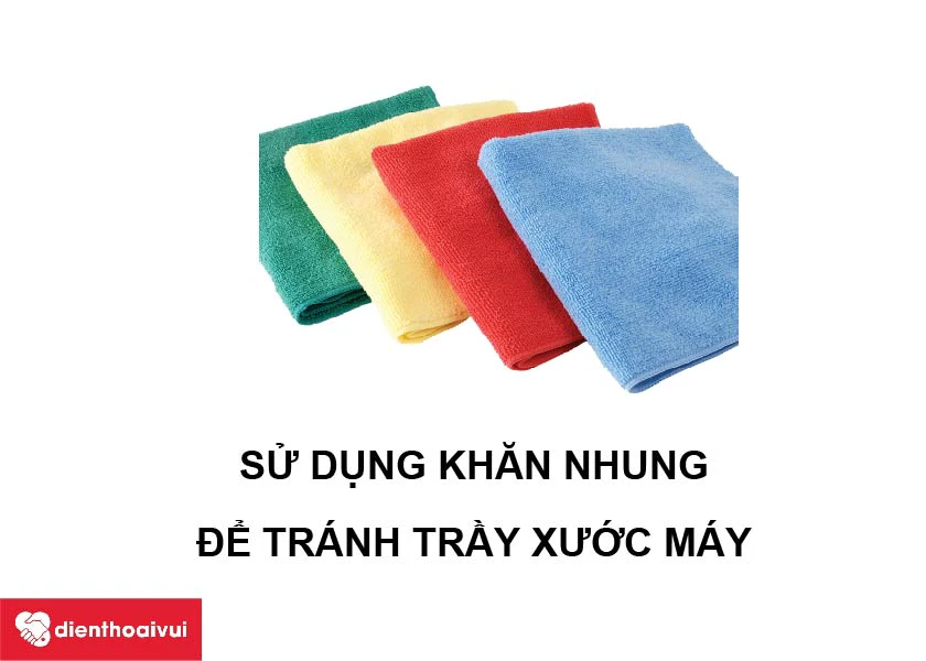 Khăn nhung khô