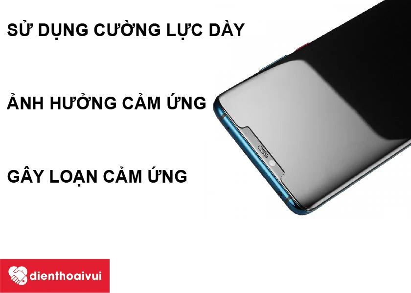 Nguy&ecirc;n nh&acirc;n dẫn đến việc điện thoại bị loạn cảm ứng