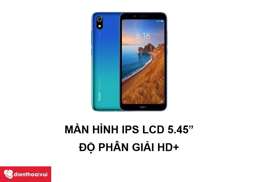 Xiaomi Redmi 7A &ndash; M&agrave;n h&igrave;nh IPS LCD 5.45 inches cho chất lượng HD+