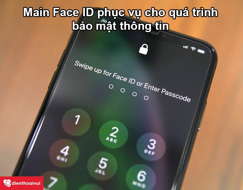Main Face ID l&agrave; bộ phận nối liền cảm biến Face ID đến với bảng mạch chủ của m&aacute;y