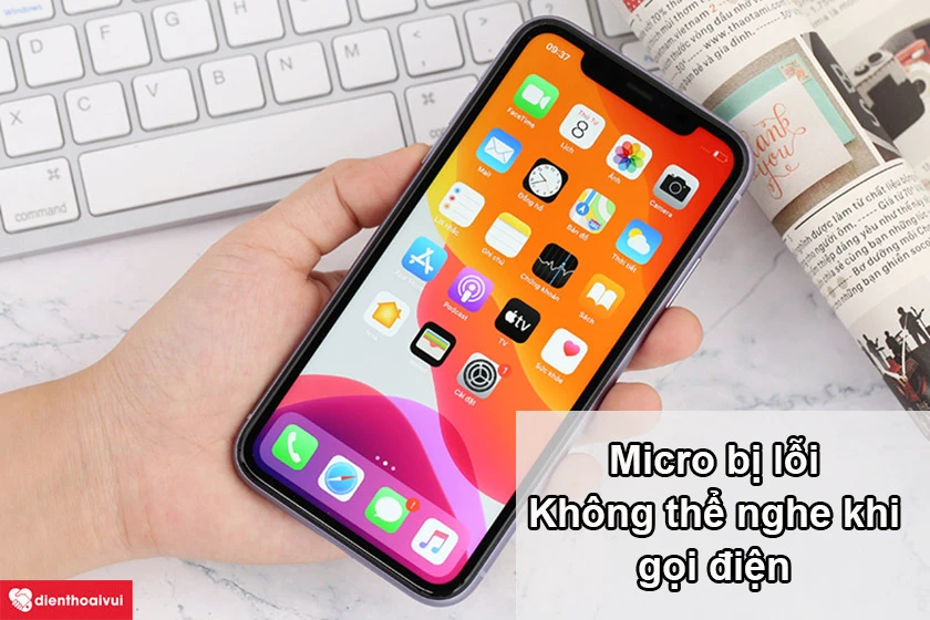 sửa main ic audio iphone 11