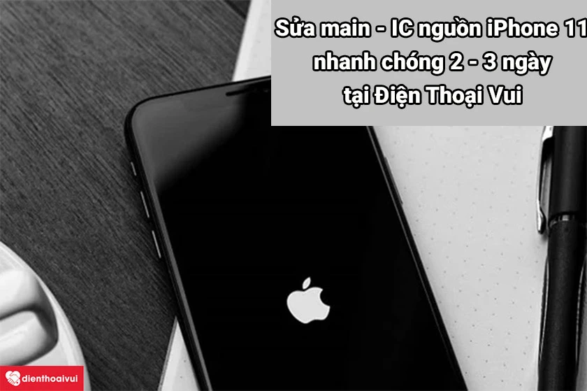 Sửa main IC nguồn iphone 11