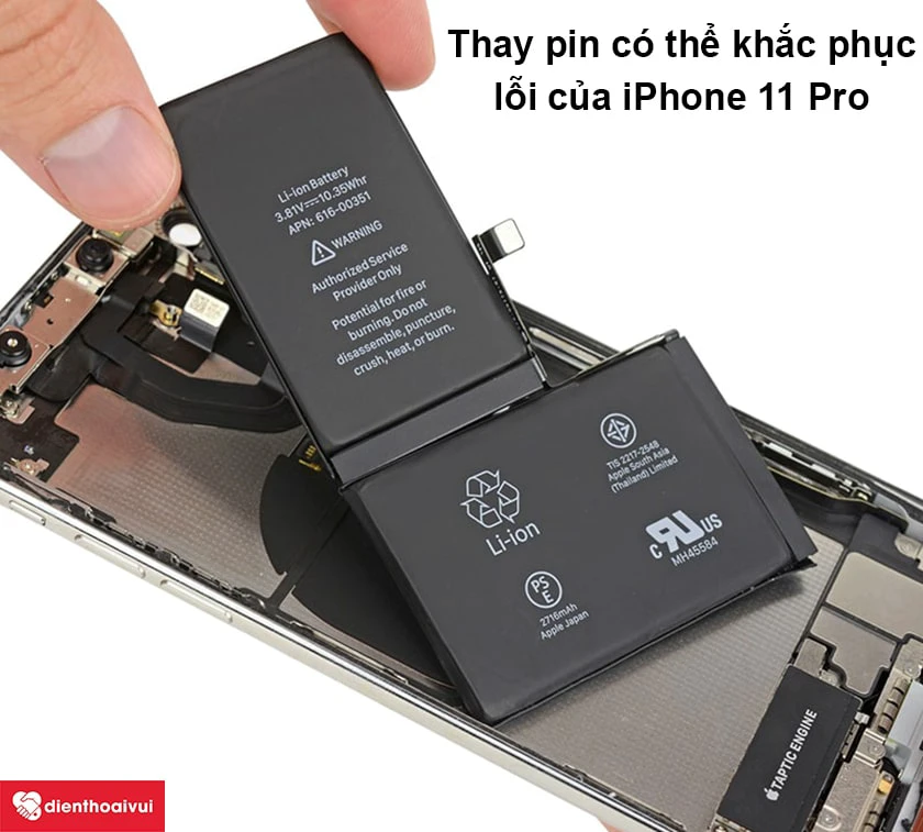 sửa main ic nguồn iphone 11