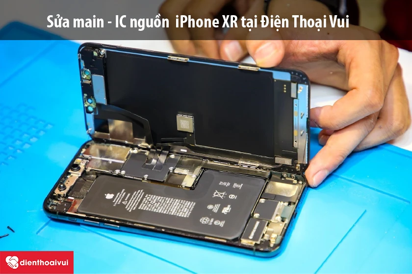sửa main ic nguồn iphone xr
