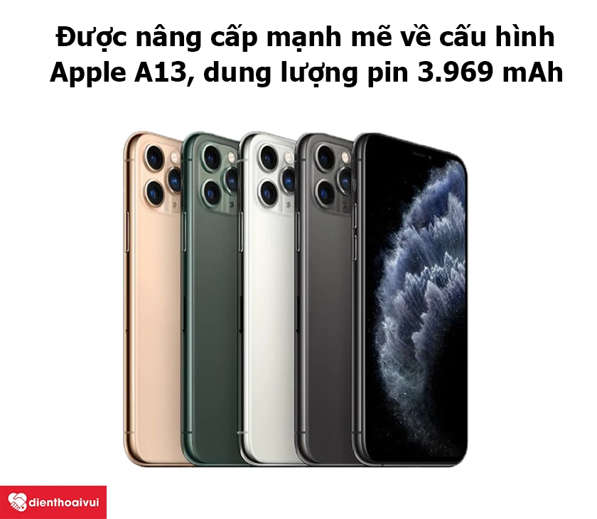 iPhone 11 Pro Max &ndash; Chiếc smartphone được n&acirc;ng cấp mạnh mẽ về cấu h&igrave;nh