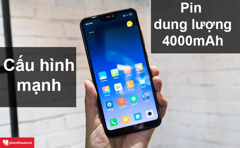 Xiaomi Redmi Note 6 Pro - Cấu h&igrave;nh mạnh, pin dung lượng cao 4000 mAh