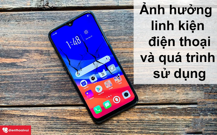 ảnh hưởng đến điện thoại như thế nào nếu không thay thế?