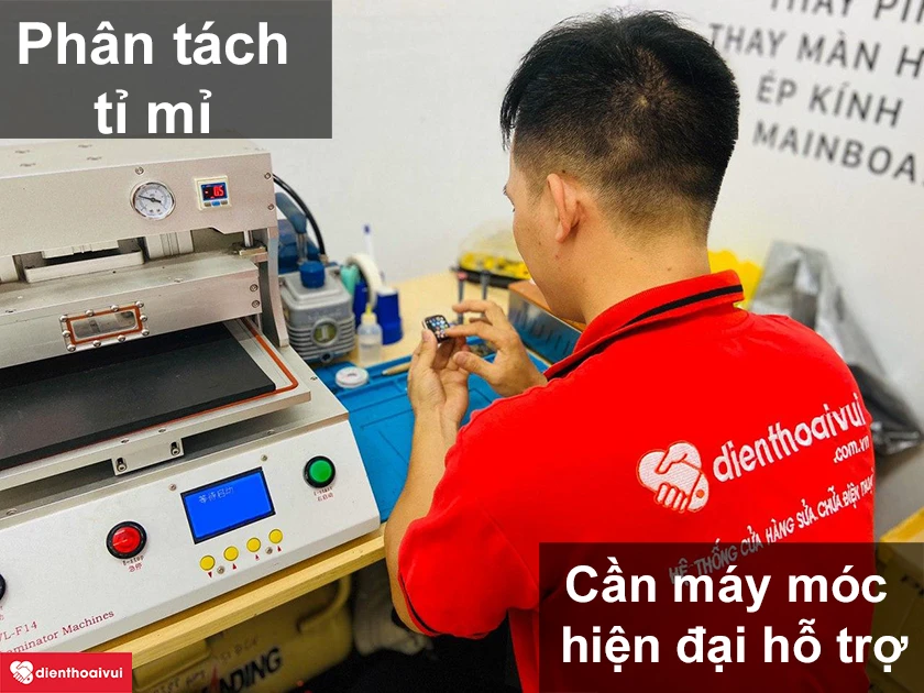 Thay mặt k&iacute;nh ch&iacute;nh x&aacute;c, kh&ocirc;ng ảnh hưởng m&agrave;n h&igrave;nh?
