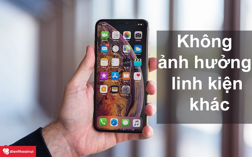 Thay kính cảm ứng có ảnh hưởng đến màn hình không?
