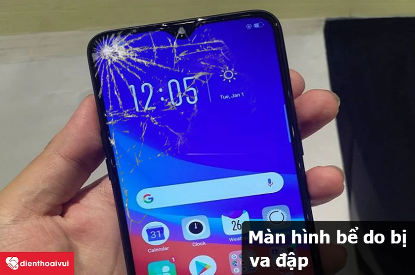 Nguy&ecirc;n nh&acirc;n hỏng m&agrave;n h&igrave;nh