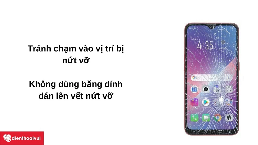 Những điều cần lưu ý khi phát hiện vết nứt vỡ