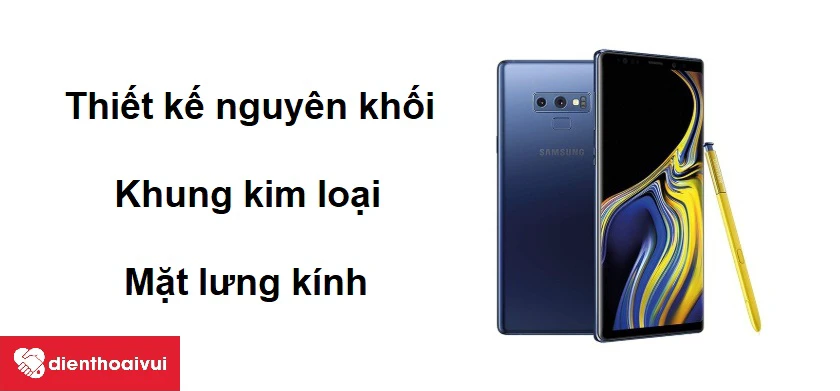Thiết kế nguy&ecirc;n khối, khung kim loại cứng c&aacute;p kết hợp c&ugrave;ng mặt lưng k&iacute;nh sang trọng