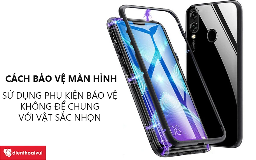 Cách bảo vệ màn hình Huawei Honor 8X sau thay mới
