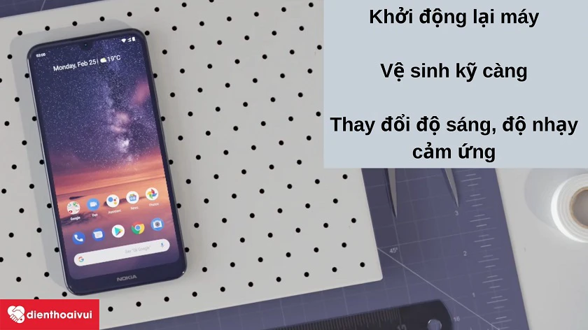 Hướng dẫn khắc phục những vấn đề về màn hình trên Nokia 3.2