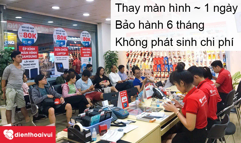 Thay m&agrave;n h&igrave;nh OPPO R11 uy t&iacute;n, chất lượng tại Điện Thoại Vui