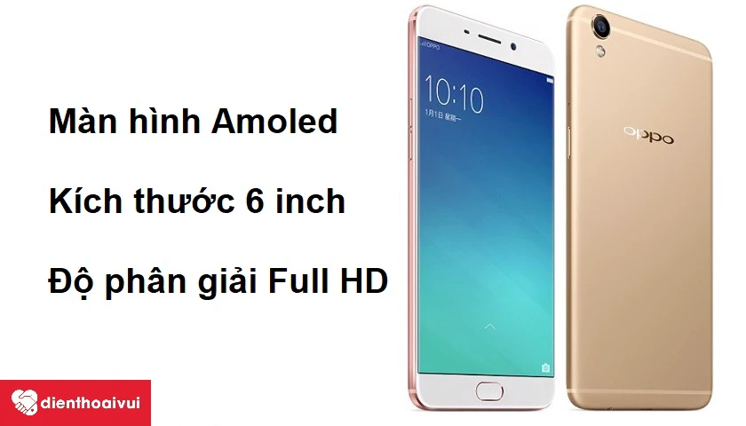 Sở hữu m&agrave;n h&igrave;nh 6 inch c&ugrave;ng tấm nền Amoled cho hiển thị sắc n&eacute;t