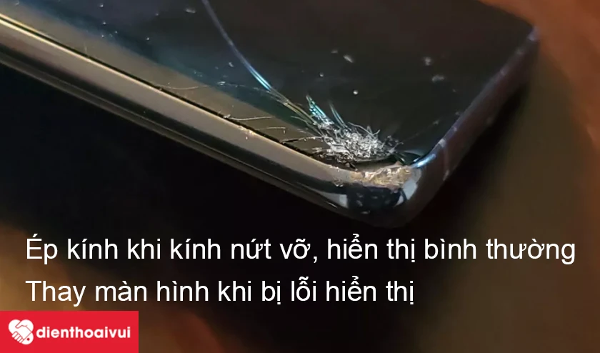 Ph&acirc;n biệt &eacute;p k&iacute;nh v&agrave; thay m&agrave;n h&igrave;nh Samsung Galaxy M30s