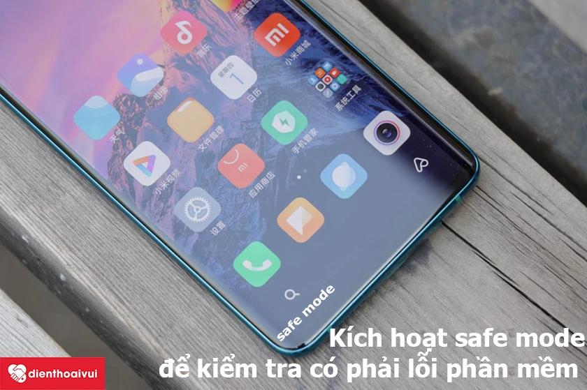 Bật chế độ Safe Mode