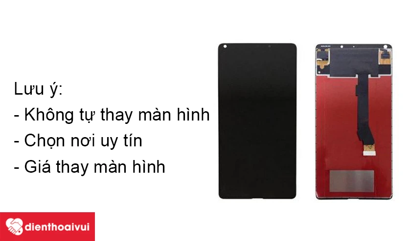 Lưu ý khi thay