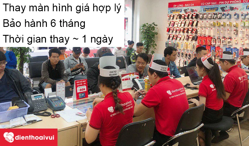 Thay m&agrave;n h&igrave;nh Xiaomi Mi Mix 2 chất lượng tốt v&agrave; gi&aacute; hợp l&yacute; tại Điện Thoại Vui