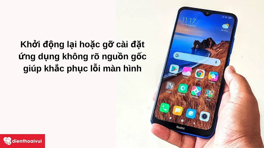 C&aacute;ch xử l&yacute; lỗi m&agrave;n h&igrave;nh tr&ecirc;n Xiaomi Redmi 8A