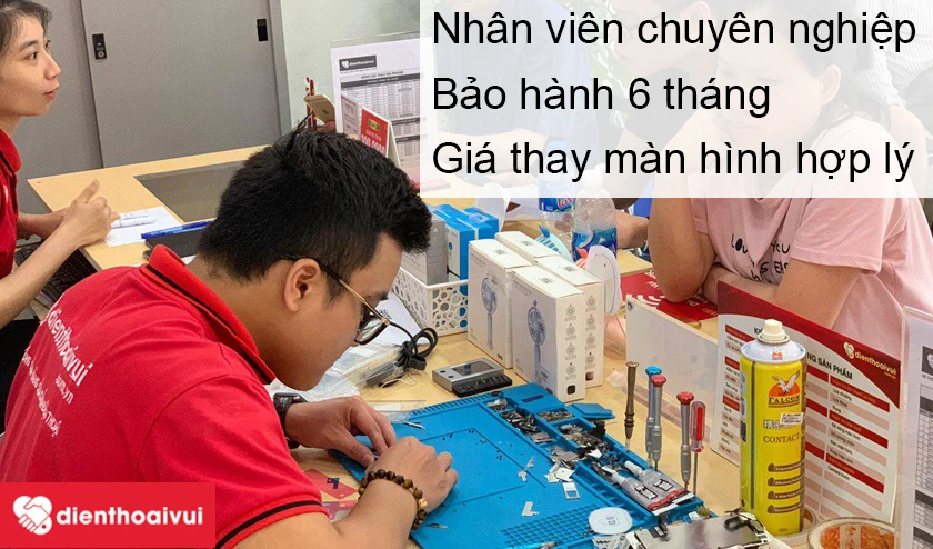 Thay m&agrave;n h&igrave;nh Xiaomi Redmi K30 chất lượng, gi&aacute; hợp l&yacute; tại Điện Thoại Vui