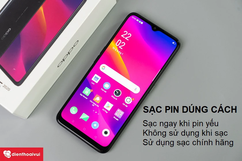 Sạc pin đúng cách