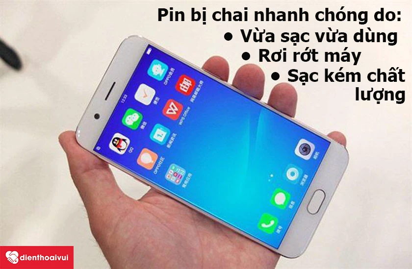 Nguy&ecirc;n nh&acirc;n pin chai nhanh