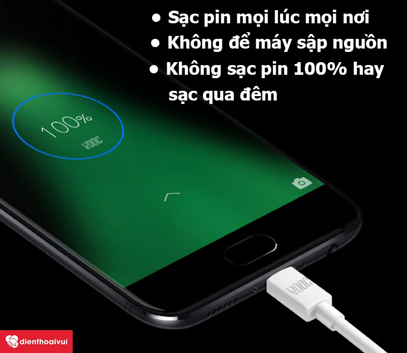 Hướng dẫn mẹo sạc pin đ&uacute;ng c&aacute;ch, đảm bảo độ bền