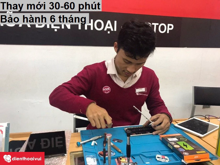 Thay pin OPPO Reno giá tốt, nhanh chóng tại Điện Thoại Vui