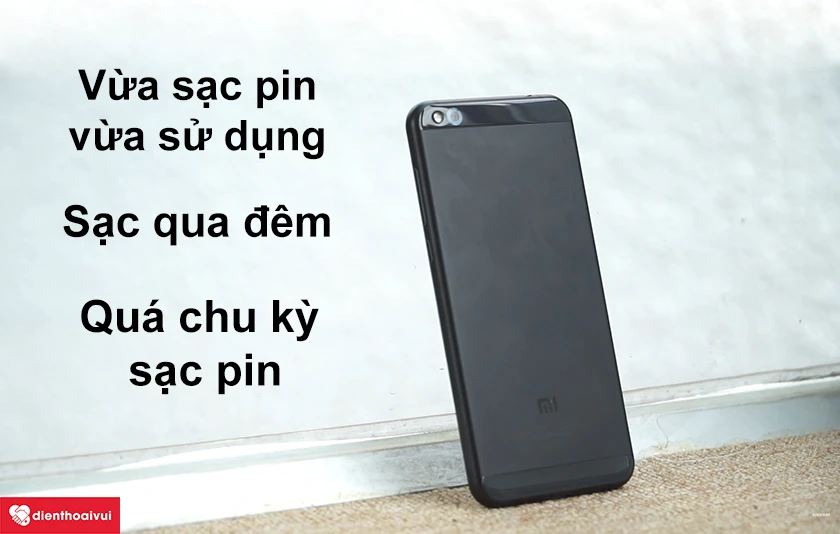 Những nguy&ecirc;n nh&acirc;n dẫn đến chai pin tr&ecirc;n điện thoại Xiaomi