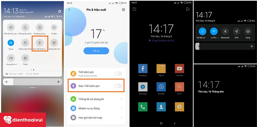 K&iacute;ch hoạt si&ecirc;u tiết kiệm pin tr&ecirc;n Xiaomi Mi 8 Pro