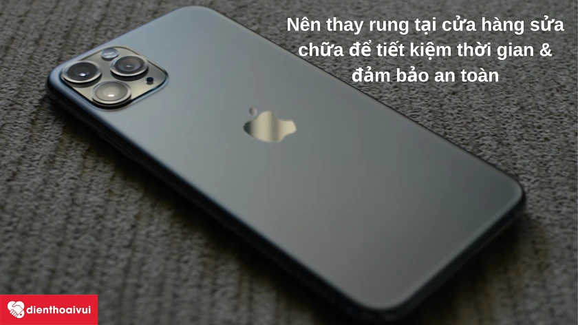 Nên đến cửa hàng sửa chữa hay tự thay rung tại nhà?