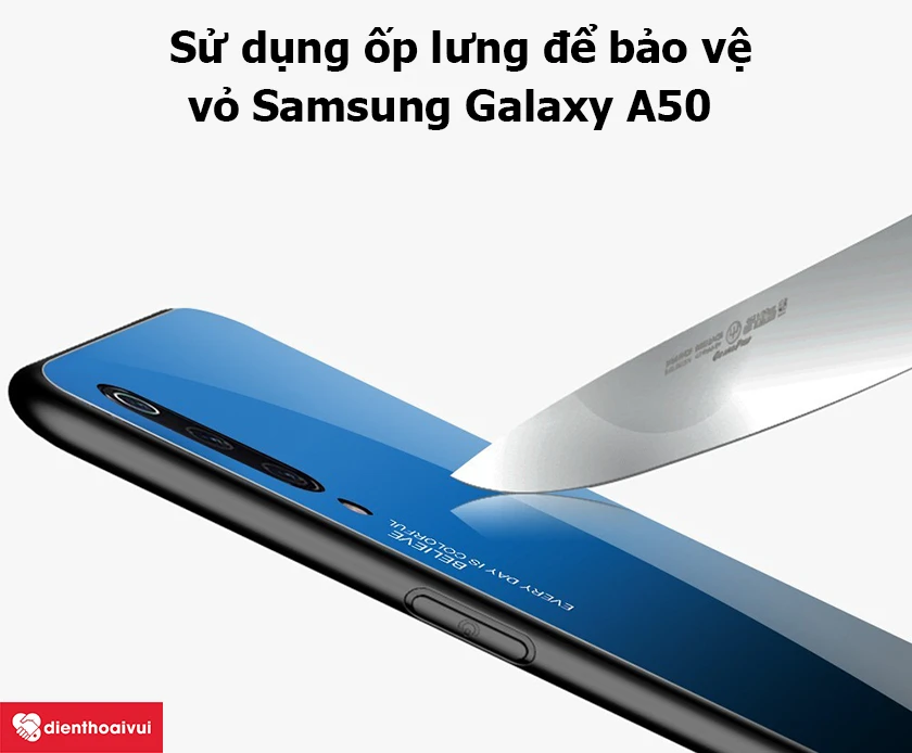 Sử dụng ốp lưng