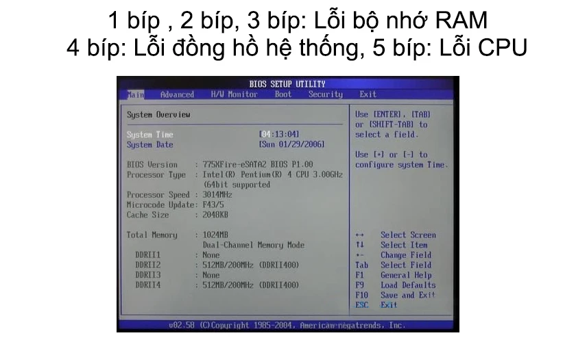 Giải m&atilde; tiếng k&ecirc;u b&iacute;p b&iacute;p của laptop, m&aacute;y t&iacute;nh