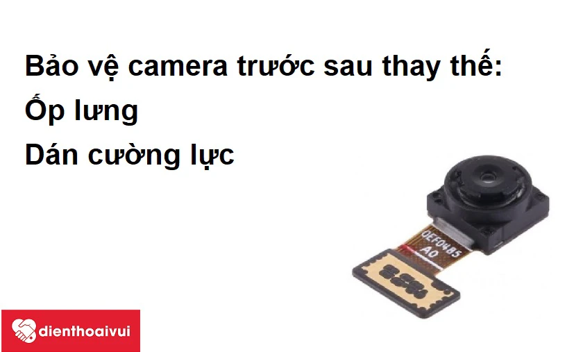 Bảo vệ camera trước Xiaomi Redmi Note 7 sau thay thế