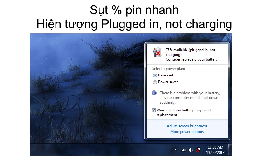 Khi n&agrave;o cần thay pin cho laptop
