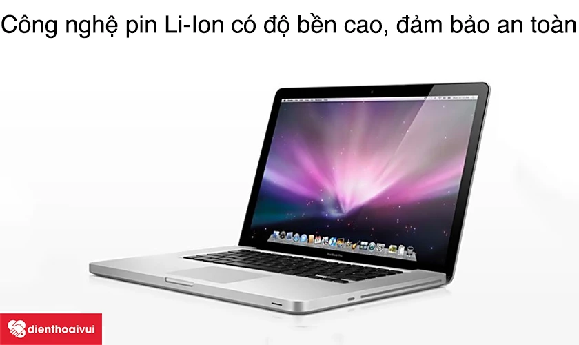 C&ocirc;ng nghệ pin Li-Ion c&oacute; độ bền cao, đảm bảo an to&agrave;n