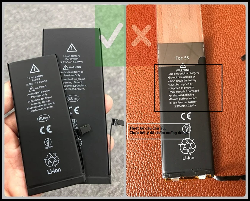Thiết kế chữ tr&ecirc;n sản phẩm nh&aacute;i cũng kh&aacute; ẩu, chưa hết &yacute; đ&atilde; chấm xuống d&ograve;ng
