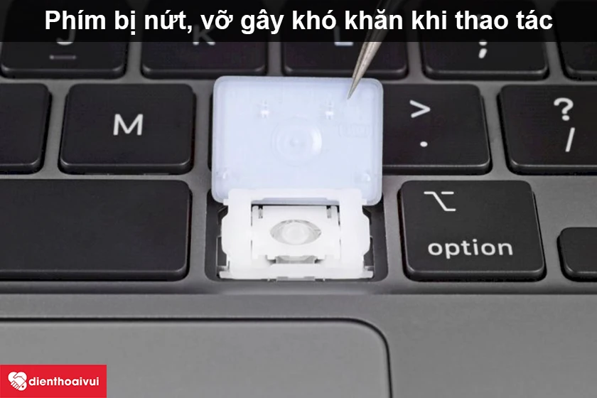 Những vấn đề cần lưu ý khi thay bàn phím Macbook Air 2013