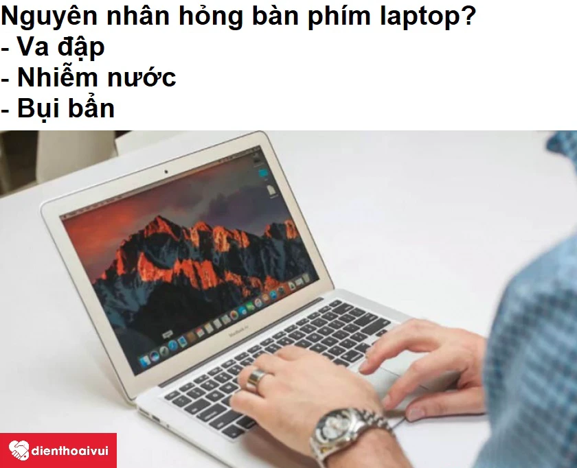 C&aacute;ch khắc phục b&agrave;n ph&iacute;m Macbook Air 2016 kh&ocirc;ng g&otilde; được số?