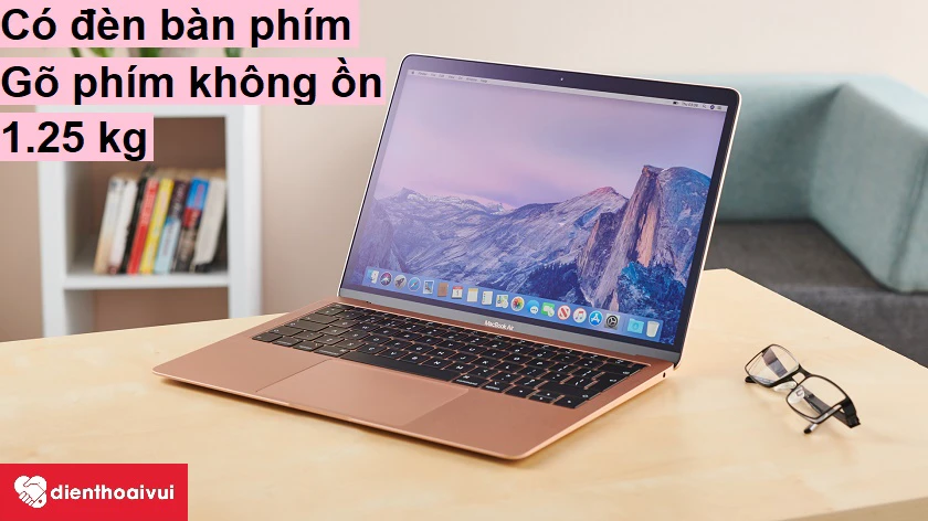 Thiết kế mỏng nhẹ cùng trang bị đèn bàn phím và cảm nhận gõ phím tốt hơn