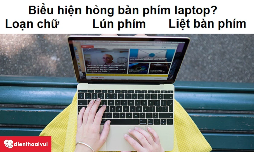 Xử lí bàn phím Macbook Air 2019 bị dính nước?