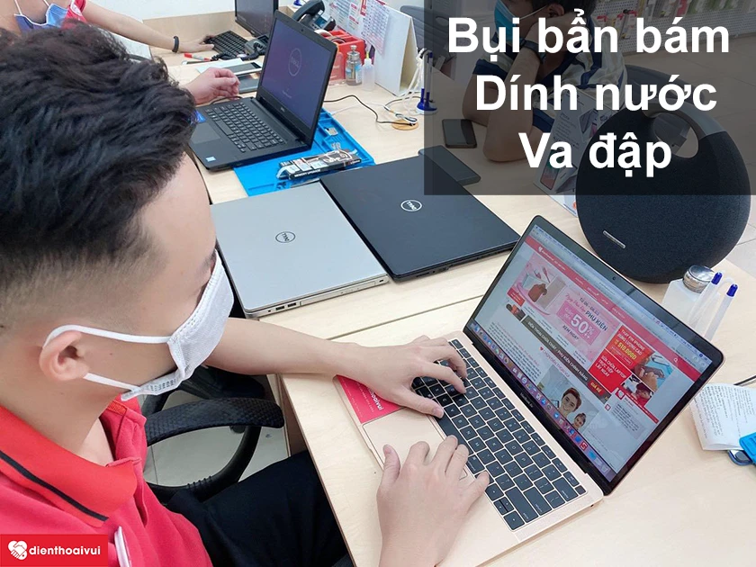 Nguy&ecirc;n nh&acirc;n l&agrave;m hư b&agrave;n ph&iacute;m c&aacute;nh bướm tr&ecirc;n Macbook