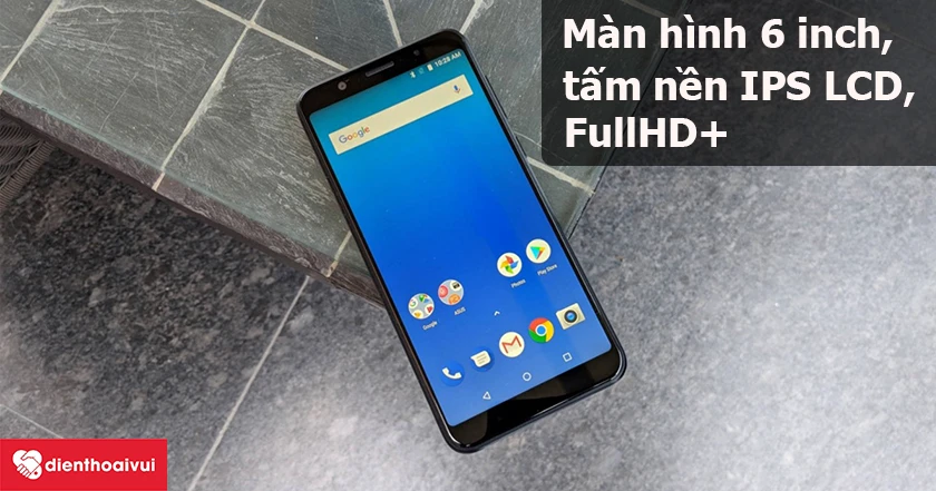 ASUS Zenfone Max Pro M1 &ndash; M&agrave;n h&igrave;nh 6 inch, tấm nền IPS LCD, độ ph&acirc;n giải FullHD+