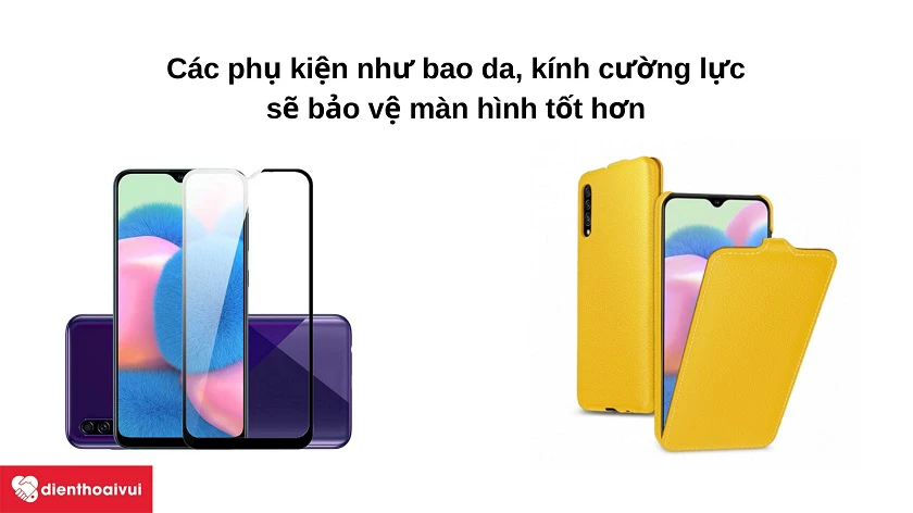 Những m&oacute;n phụ kiện cần thiết để bảo vệ m&agrave;n h&igrave;nh Samsung Galaxy A30s