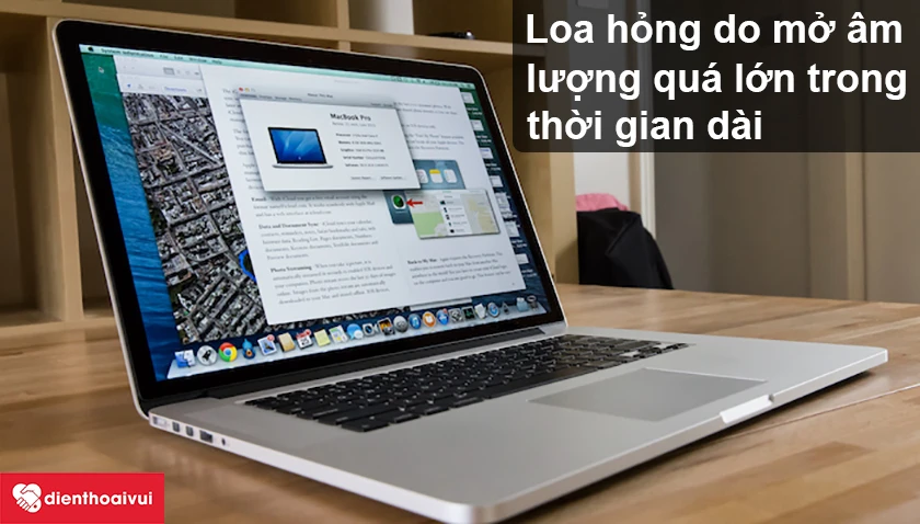 Hư hỏng loa do mở &acirc;m lượng qu&aacute; lớn