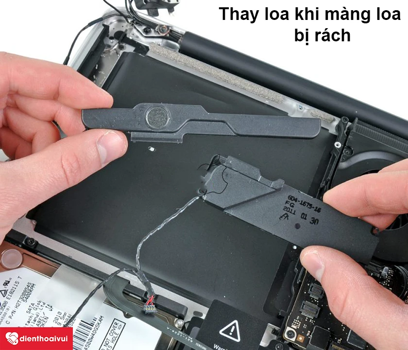 Khắc phục lỗi loa Macbook Pro 2014